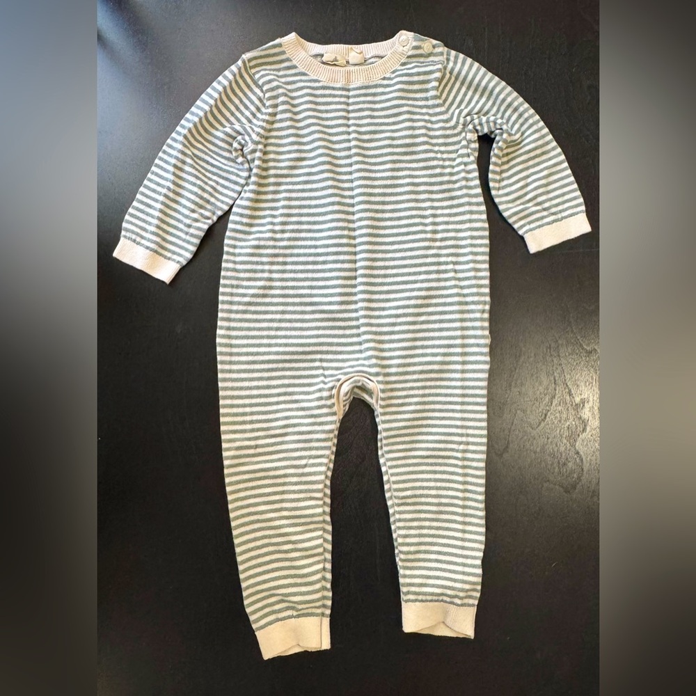 Baby Gap Striped Sweater Romper